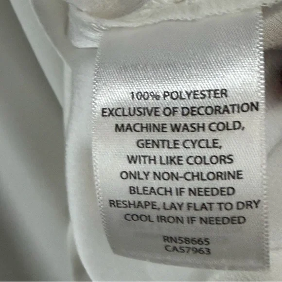 Halogen Lace Trim Cami Top Womens L‎ White Lace Trim Feminine Flirty Coquette - Picture 10 of 11